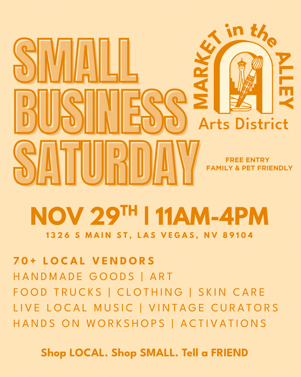 Upcoming Event: Market in the Alley November 29!