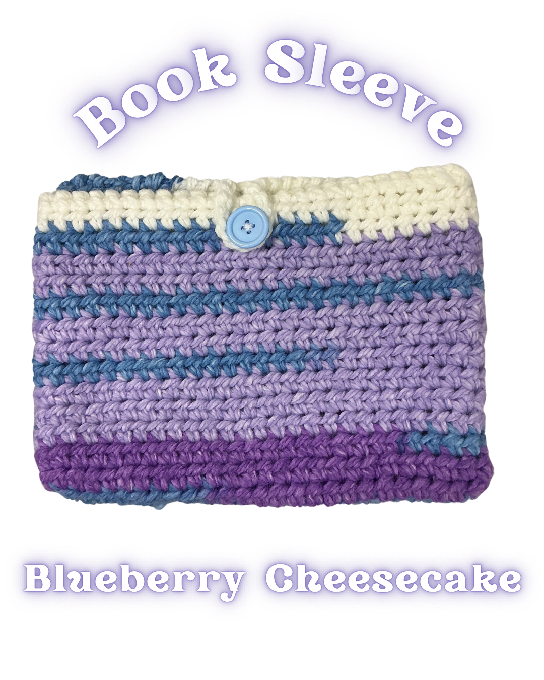 Book Sleeve - Blueberry Cheesecake