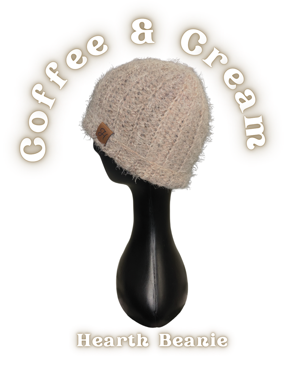 Homey Beanie - Coffee and Cream
