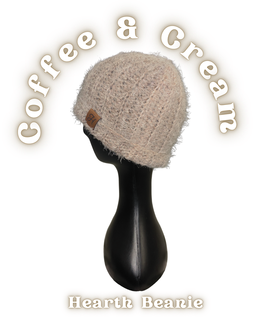 Homey Beanie - Coffee and Cream