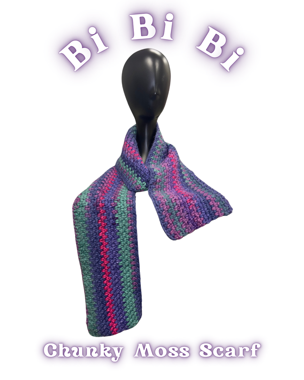 Chunky Moss Scarf - Bi Bi Bi