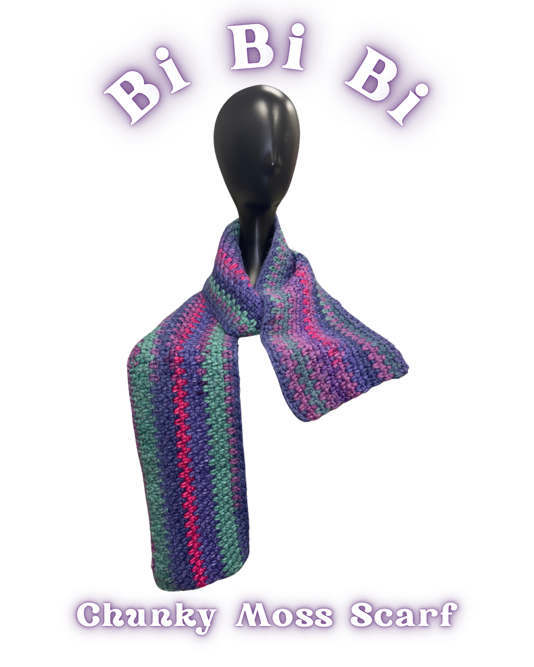 Chunky Moss Scarf - Bi Bi Bi