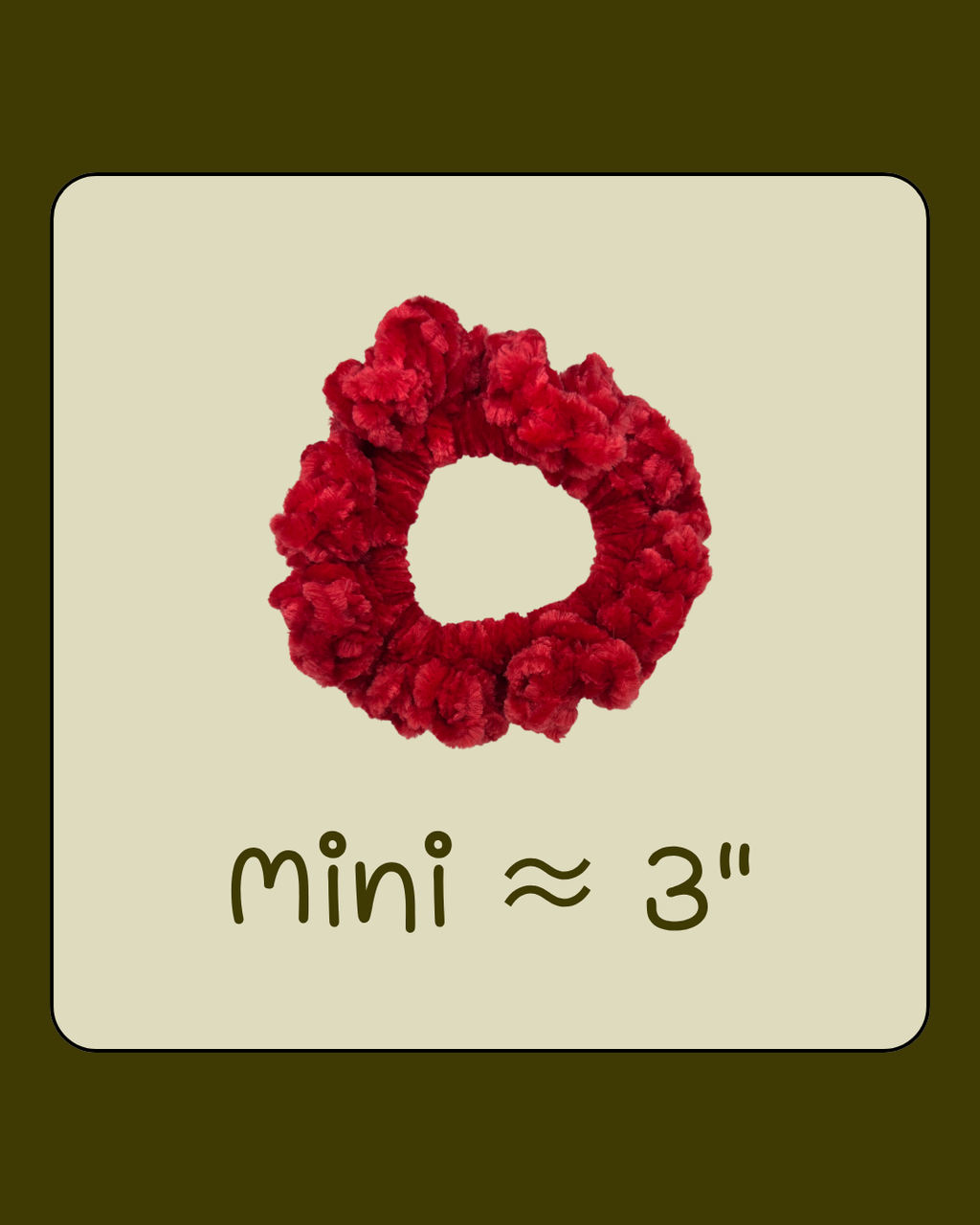 Velvet Scrunchies